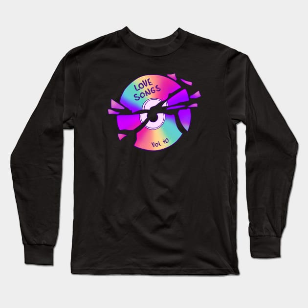 Love songs Vol. 10 Long Sleeve T-Shirt by cariespositodesign